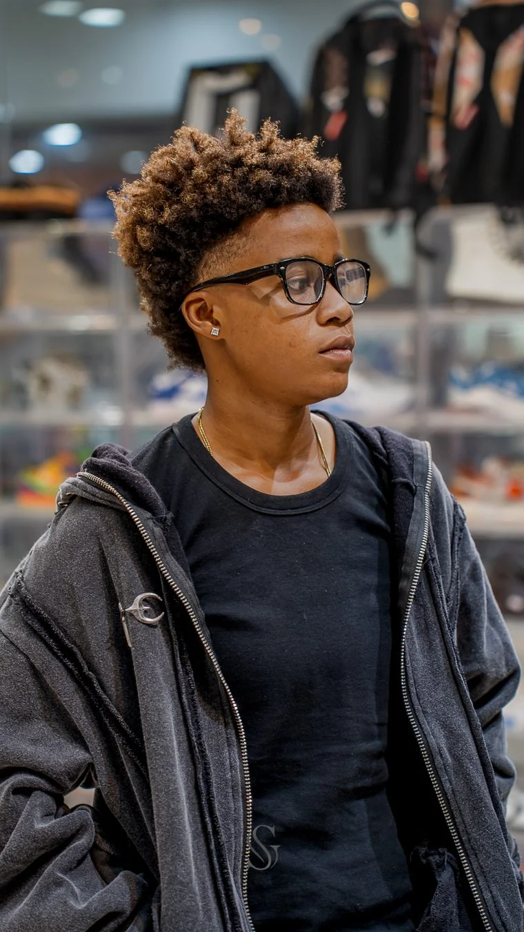 Director Ash portrait session at Kicks and Clothes Temple — portrait photography in Accra by Selasie Visual Studio